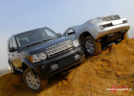 Land Rover Discovery 4 5.0 V8 2010 vs. Lexus GX 460 4.6 V8 2010