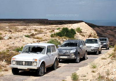 Путешествие к Аральскому морю на Great Wall Hover, Lada 4x4, UAZ Patriot, Tagaz Tager